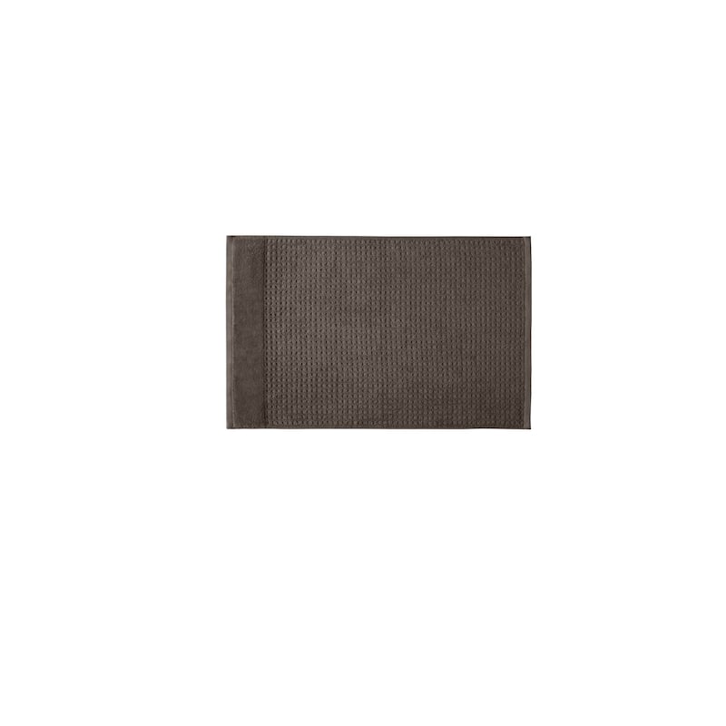 Madison Park Spa Waffle Cotton Waffle Jacquard Antimicrobial Bath Towel 6 Piece Set
