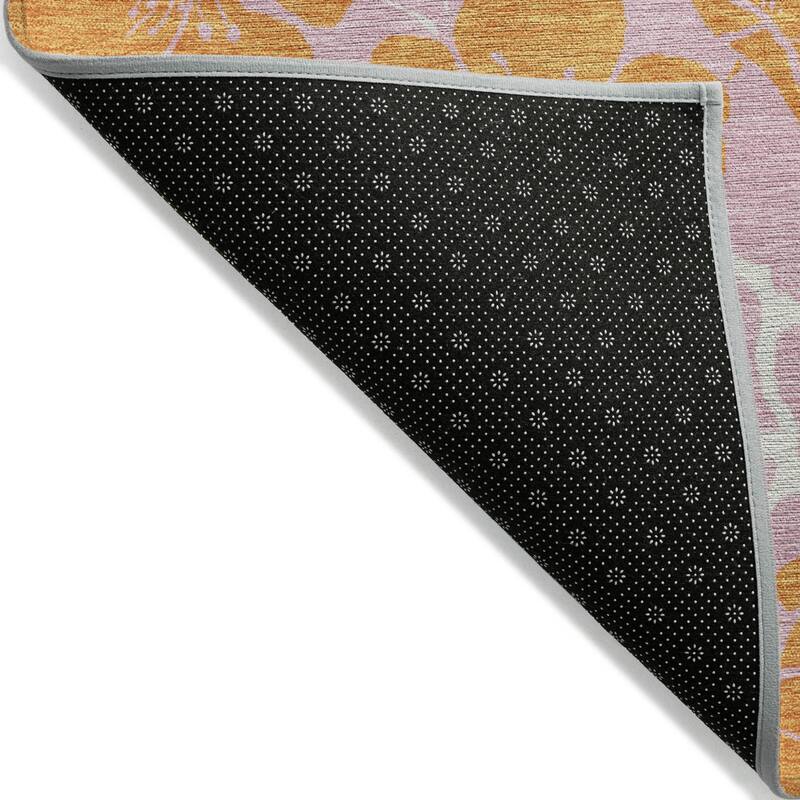HomeRoots Floral Transitional Rectangle Outdoor Rug