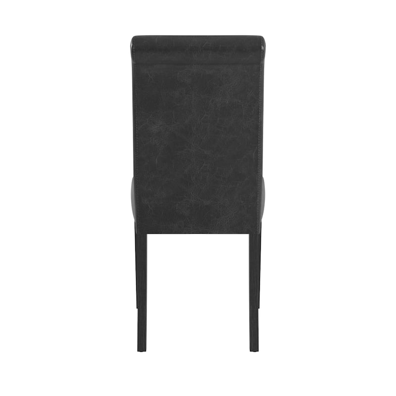 Dorian Faux Leather Upholstered Dining Chair (Set of 2) by iNSPIRE Q Bold