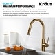 preview thumbnail 21 of 22, Kraus Oletto 1-Handle 2-Function Pulldown Kitchen Faucet