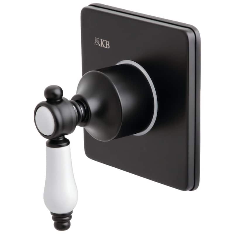 Kingston Brass Bel-Air Single Handle 3 Function Diverter Valve Trim - Matte Black