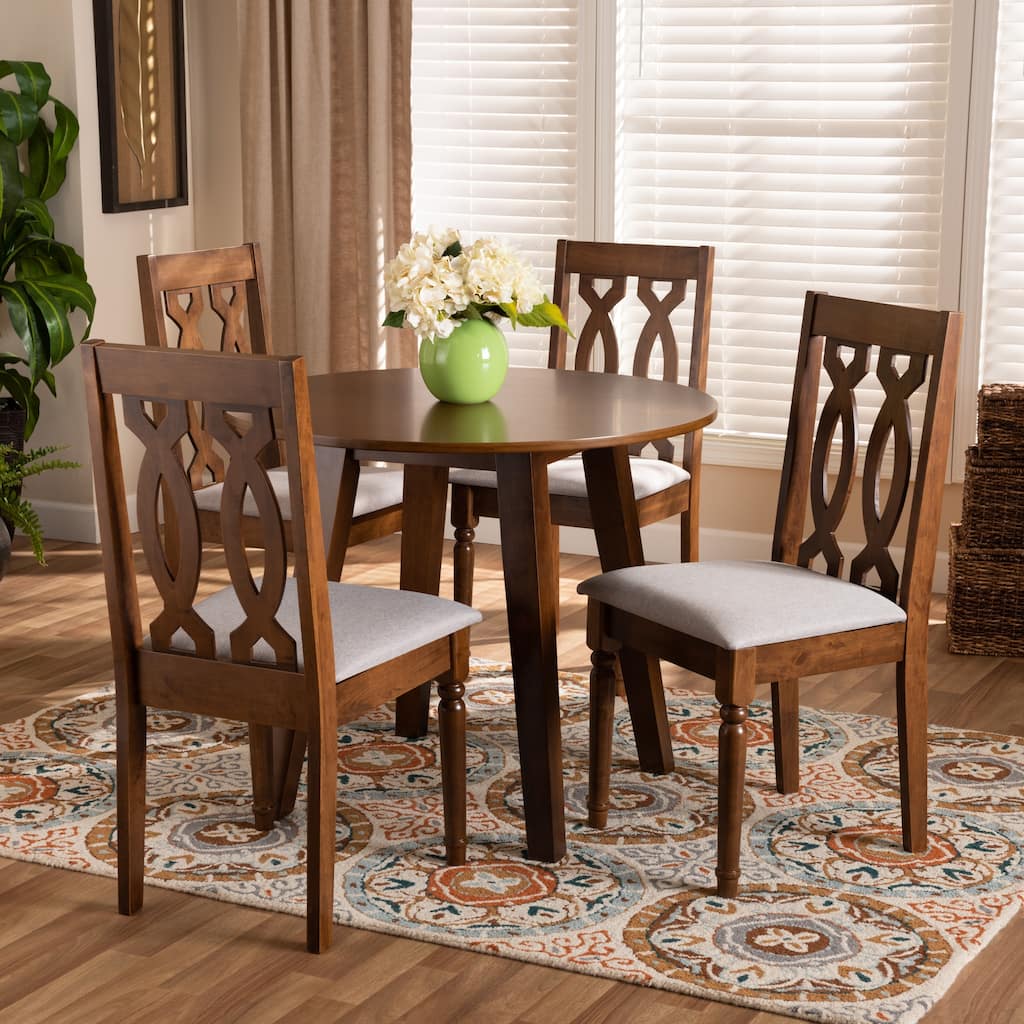 Pia Modern and Contemporary 5-Piece Dining Set