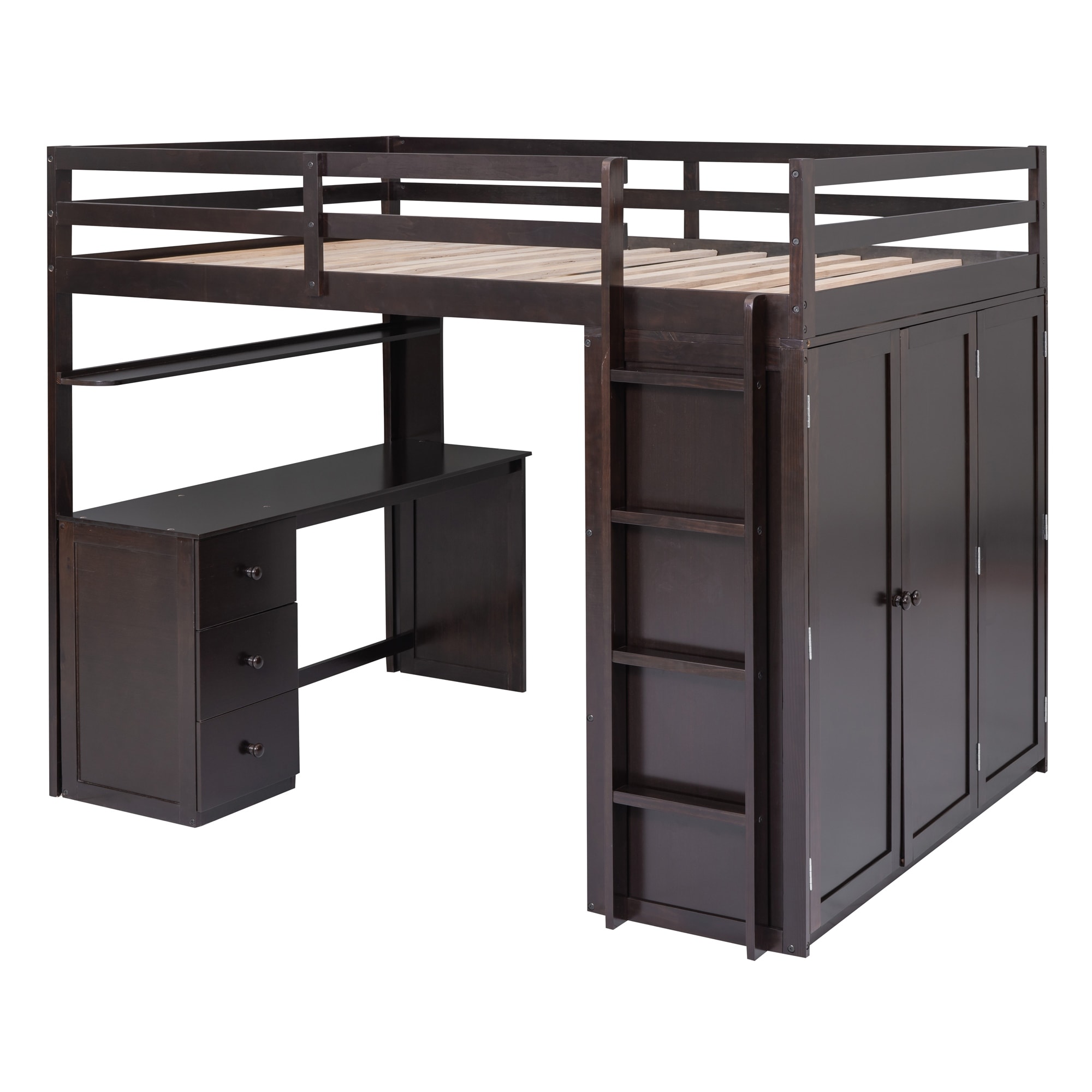 Kids full shop size loft bed