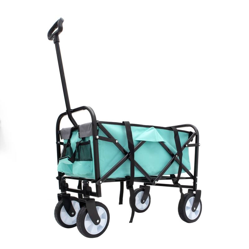 Foldable Wagon Cart with strapping system