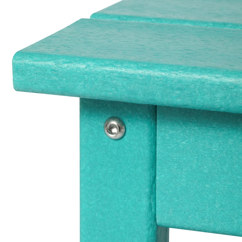 Laguna Hdpe All Weather Outdoor Patio Rectangular Coffee Table