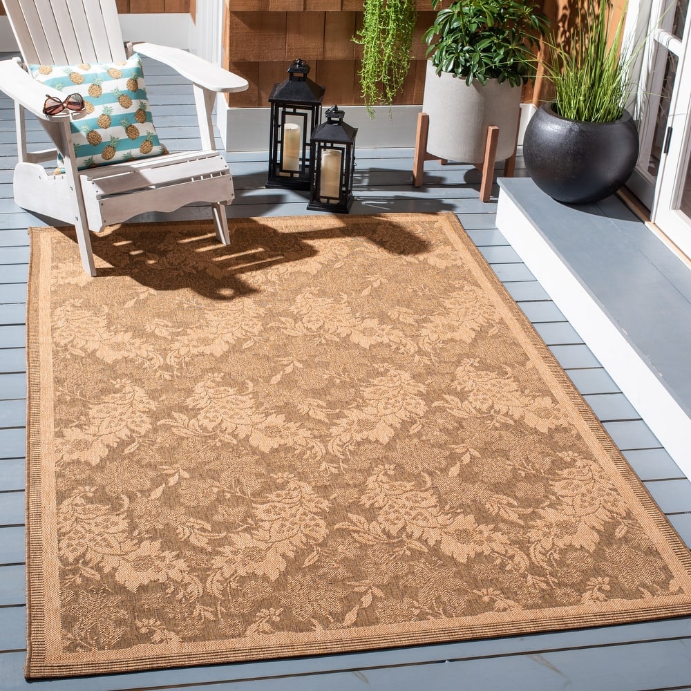 SAFAVIEH Courtyard Luule Indoor/ Outdoor Waterproof Patio Backyard Rug