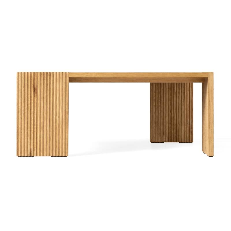 Square Solid Wood Coffee Table
