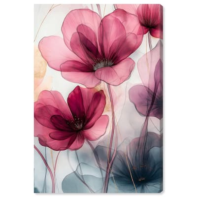 Filigree Flora II Canvas by Art Remedy, Gallery Wrapped