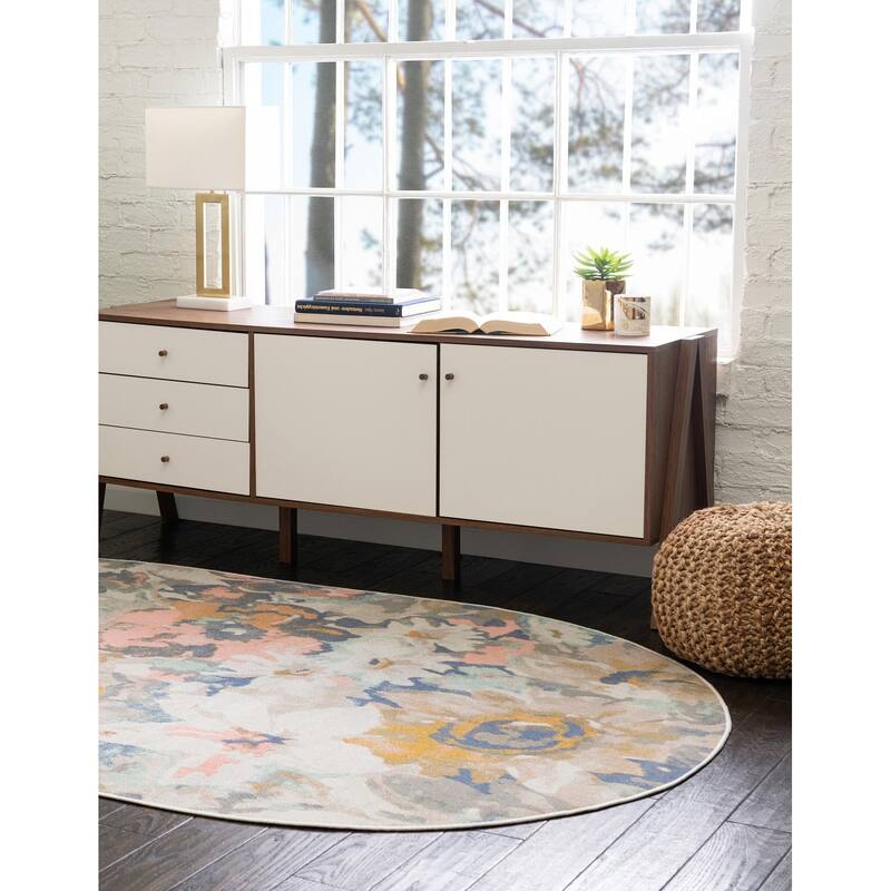 Country & Floral Heloise Collection Area Rug