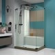preview thumbnail 1 of 22, DreamLine Enigma-X 34 1/2 in. D x 48 3/8 in. W x 76 in. H Sliding Shower Enclosure - 34.5" x 44.38" - 48.38"