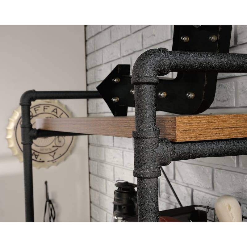 Iron City Tall Bookcase