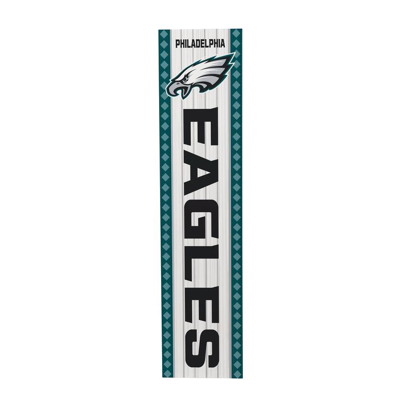 47" Double Sided Seasonal Porch Leaner, Philadelphia Eagles - 47" x 11.25"