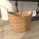 preview thumbnail 12 of 81, Handmade Dried Plant Wicker Contemporary Storage Basket