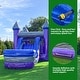 preview thumbnail 2 of 6, XJUMP 13' Purplish Castle Commercial Grade Bounce House Water Slide Combo with Splash Pool for Kids (with Air Blower)