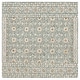 preview thumbnail 16 of 91, SAFAVIEH Handmade Micro-Loop Togzhan Wool Rug 5' Square - Green/Ivory - Square