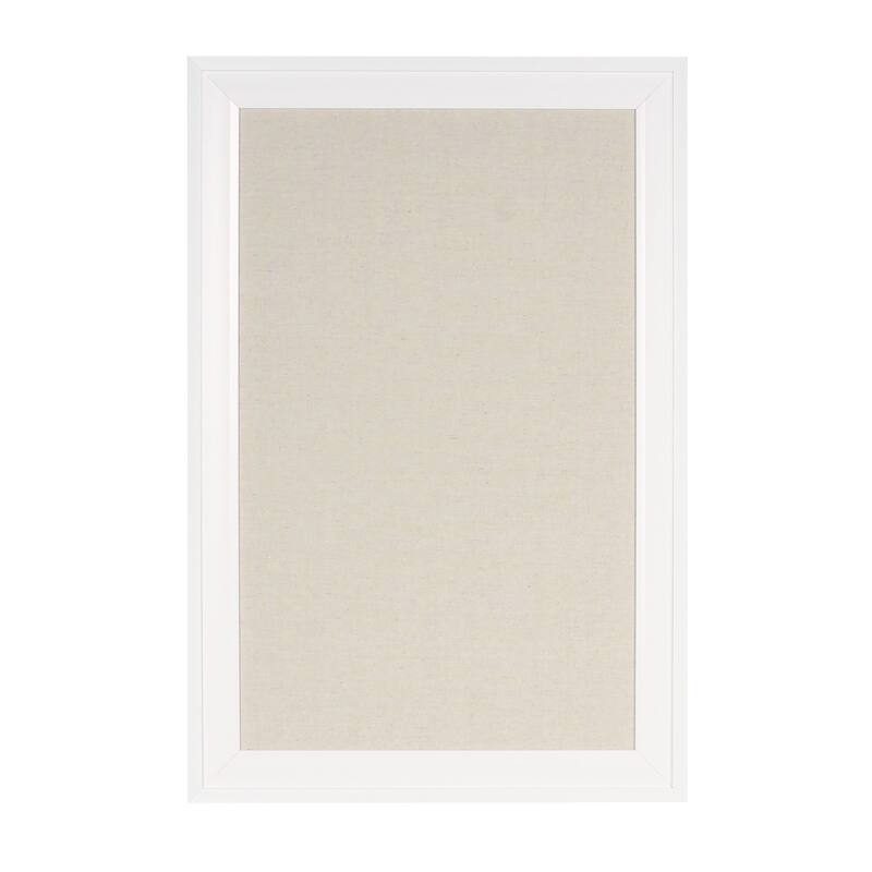 Bosc Linen Fabric Framed Pinboard