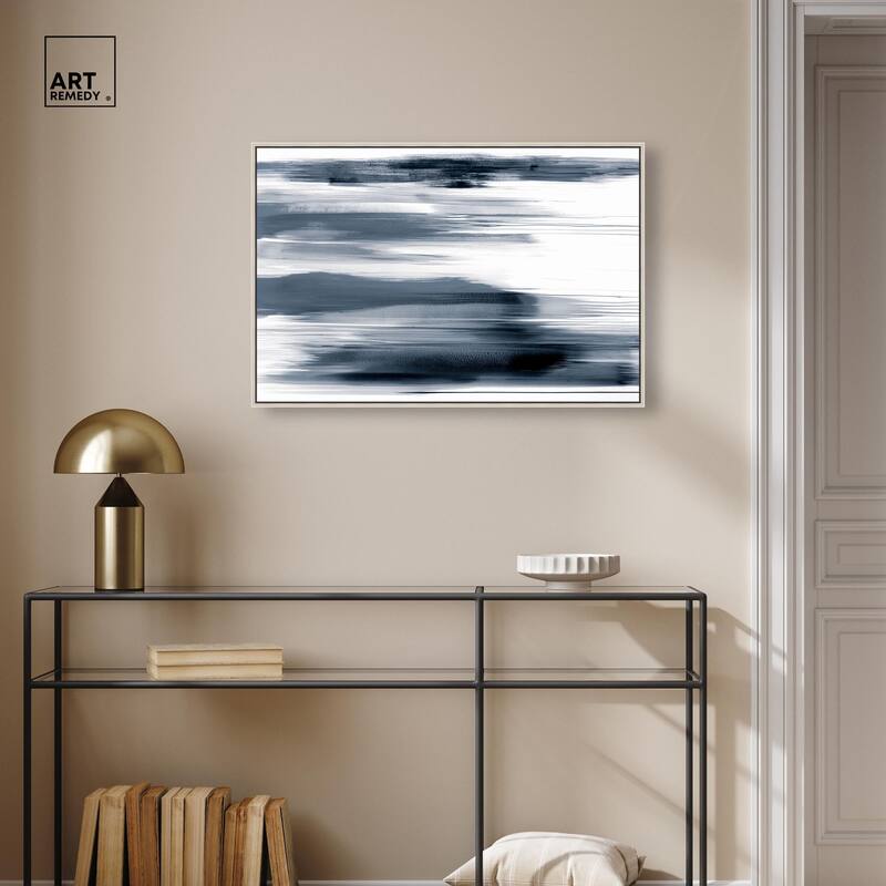 Blue Mirage Canvas by Art Remedy