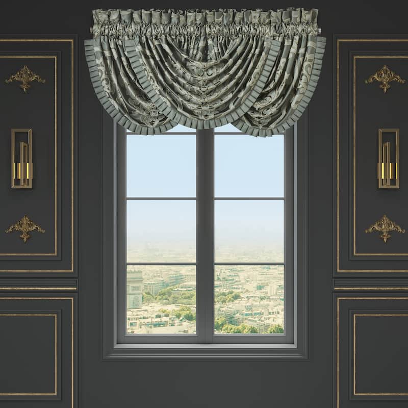 J. Queen New York Santino Window Waterfall Valance