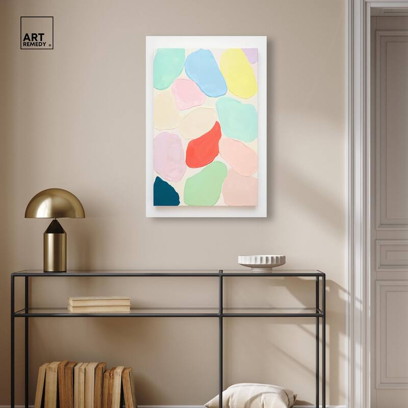 Sorbet Smudges I Canvas by Art Remedy, Gallery Wrapped