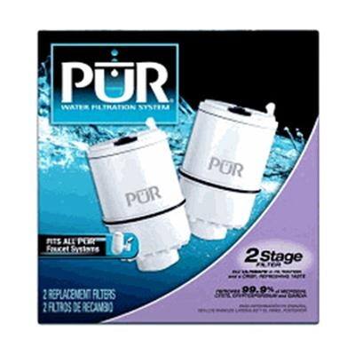 Shop Kaz Inc Rf 3375 2 Pur 2 Stage Faucet Water Filter Replacement 2 Pack With Tray Overstock 16828499