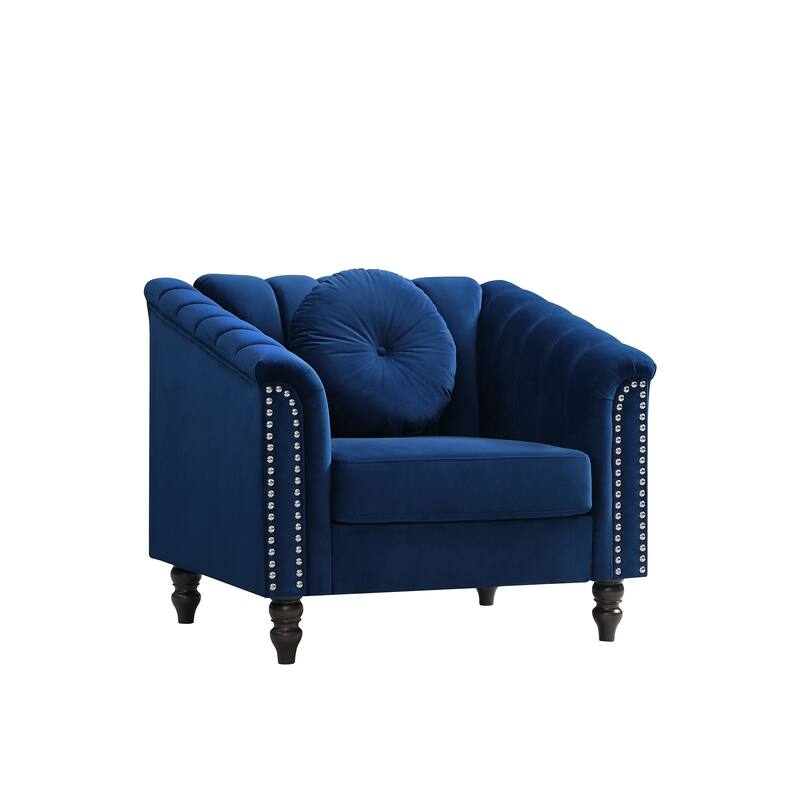 Premium Waterproof Flannel 3-Piece Living Room Sofa Set – Chair, Loveseat & Sofa