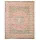 preview thumbnail 1 of 7, ECARPETGALLERY Hand-knotted Mamluk Dark Grey, Pink Wool Rug - 8'0 x 10'1