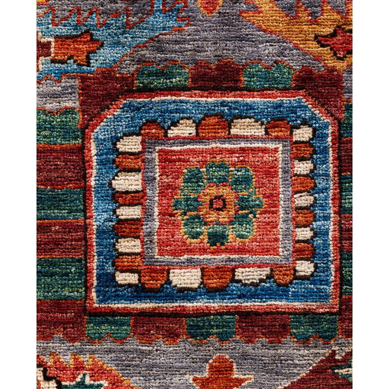Serapi One-of-a-Kind Hand-Knotted Area Rug - Gray - 8' 2" x 9' 9"
