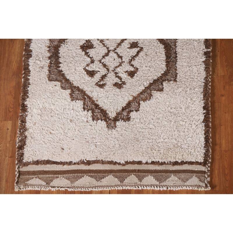 Anatolian Turkish Runner Rug Handmade Tribal Wool Carpet - 3'2"x 10'10"