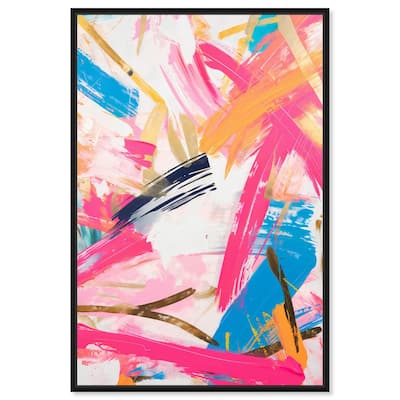 Exuberant Hues IV Canvas by Art Remedy