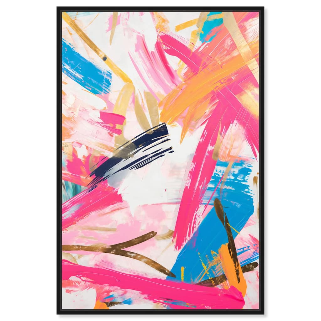 Exuberant Hues IV Canvas by Art Remedy