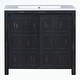 preview thumbnail 15 of 18, Bathroom Vanity with Sink,Combo Cabinet Set