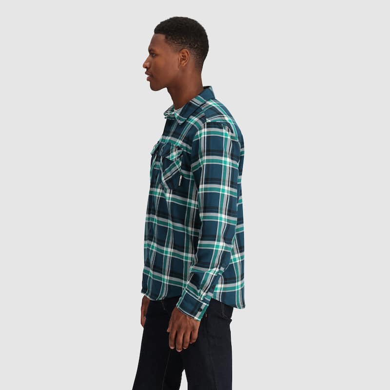 Outdoor Research Men's Feedback Flannel Twill Shirt