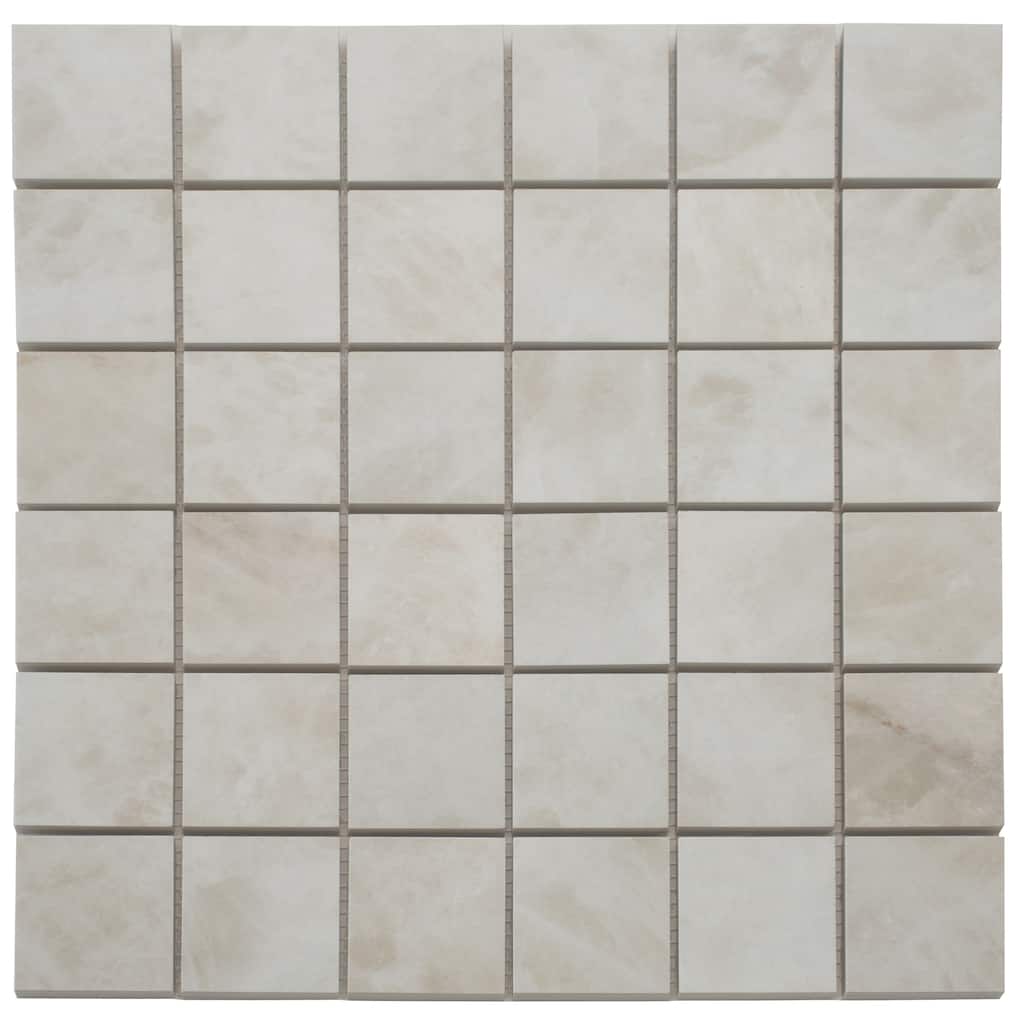 Apollo tile 12" x 12" Splendor Lappato Light Cream Beige Porcelain Tile (4.84 sq ft/case) - 5 Pack