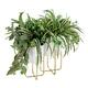Iron Glam Contemporary Planter (Set of 2) - S/2 16", 13"H