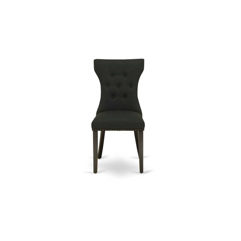 Modern 6-Piece Dining Set - Rectangular Table, Bench & 4 Linen Chairs