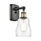 Option Black Antique Brass / Clear