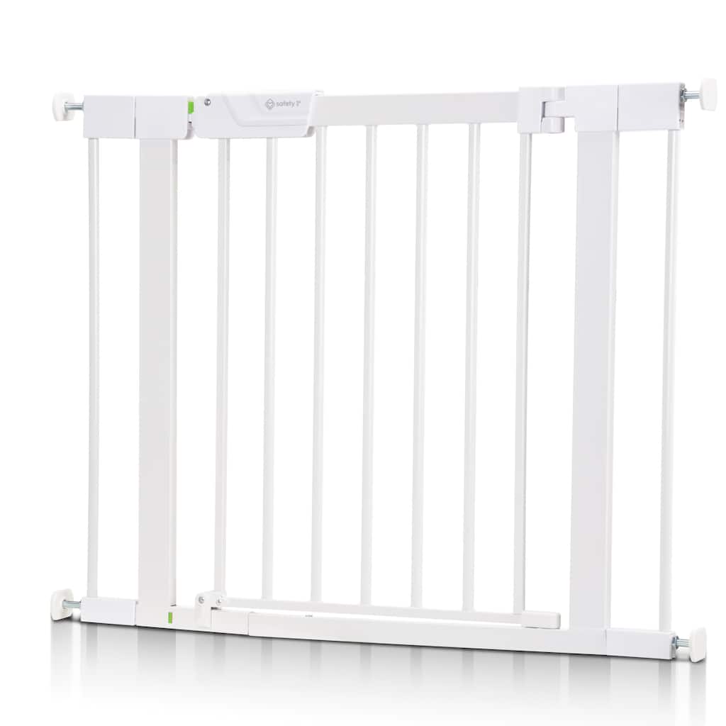 Safety 1st Pressure-Check Gate with SecureTech - White