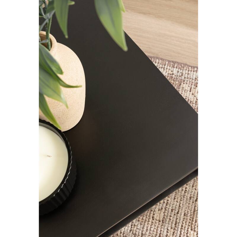 Kate and Laurel Torroba Ribbed Coffee Table