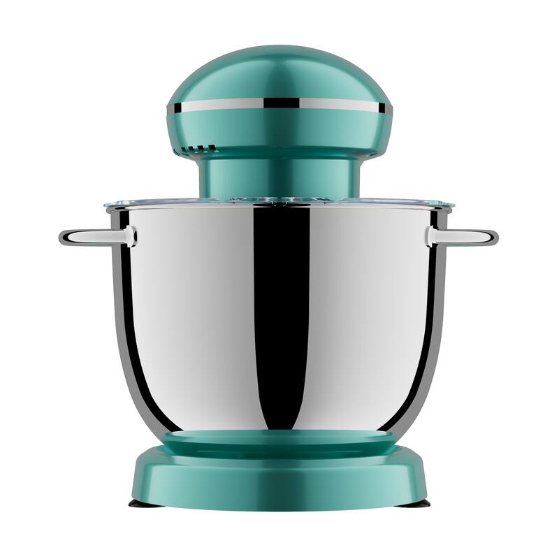 Anmytek Black Stand Mixer Multifunctional Kitchen Appliance for Baking Dough Heavy Duty Modern Countertop Mixing