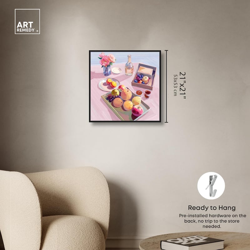 Fresh Fruits Canvas by Art Remedy