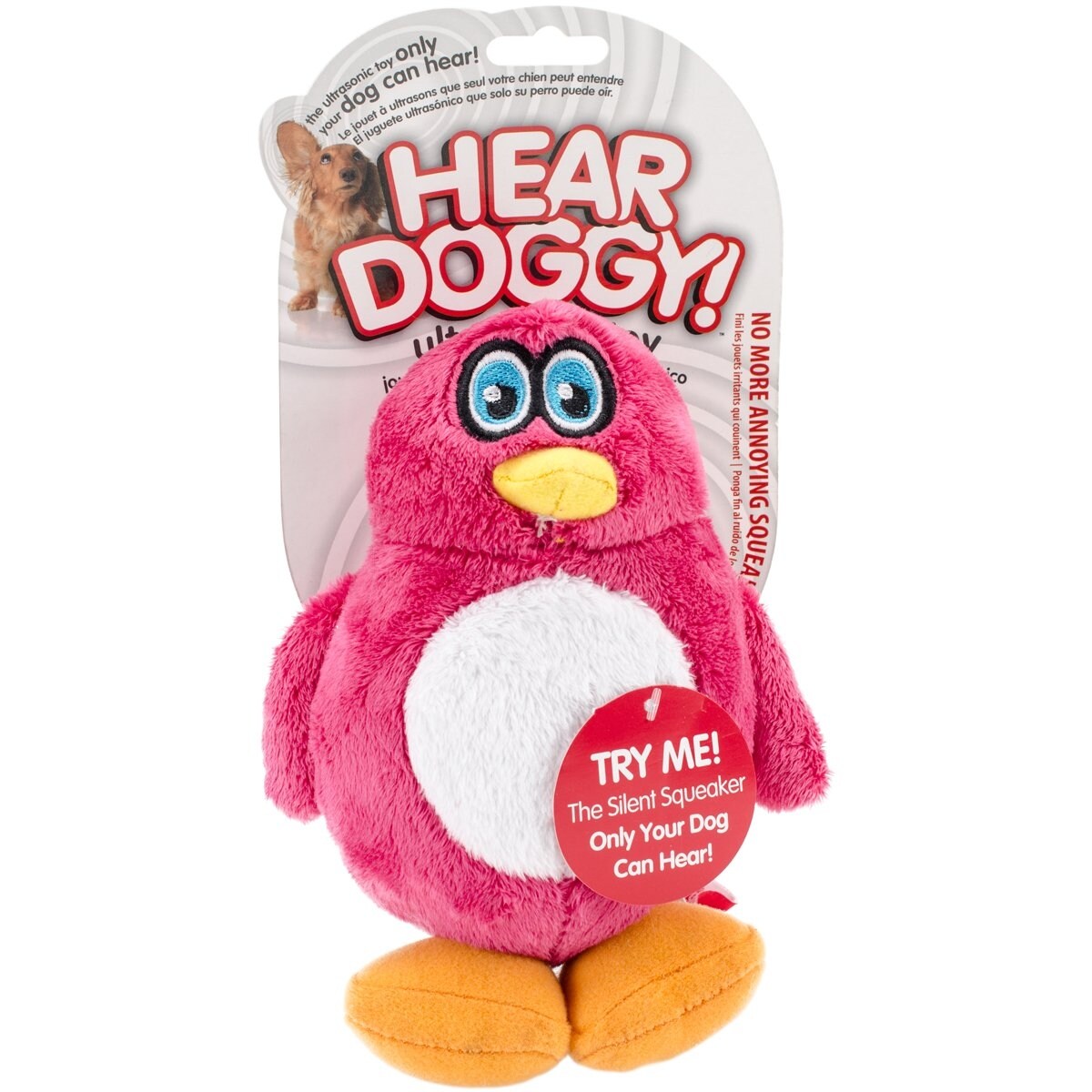 hear doggy ultrasonic plush toys