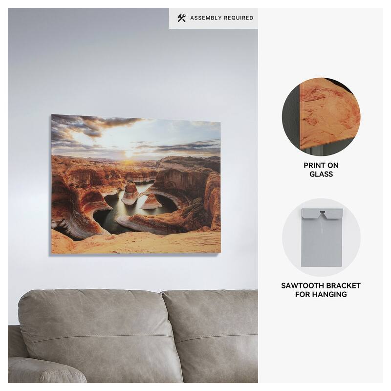 Signature Design by Ashley Deemsdon Brown/Blue Wall Art