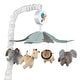 preview thumbnail 1 of 5, Lambs & Ivy Jungle Friends Musical Baby Crib Mobile Animals Soother Toy