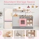 preview thumbnail 6 of 10, Costway Kids Chef Play Kitchen Set Toddlers Wooden Pretend Toy Playset - See Details