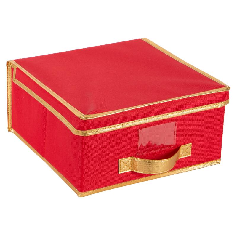 Simplify Holiday Storage Box in Red