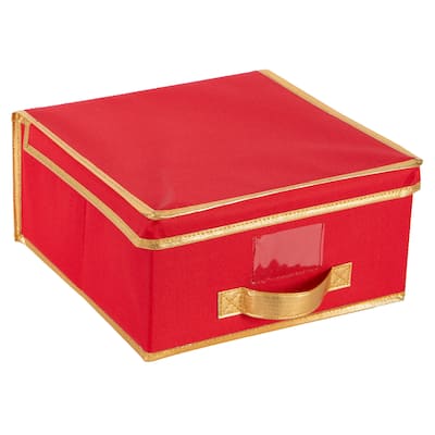 Simplify Holiday Storage Box in Red