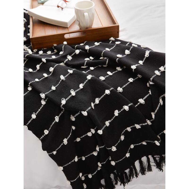 DII Woven Loop Throw