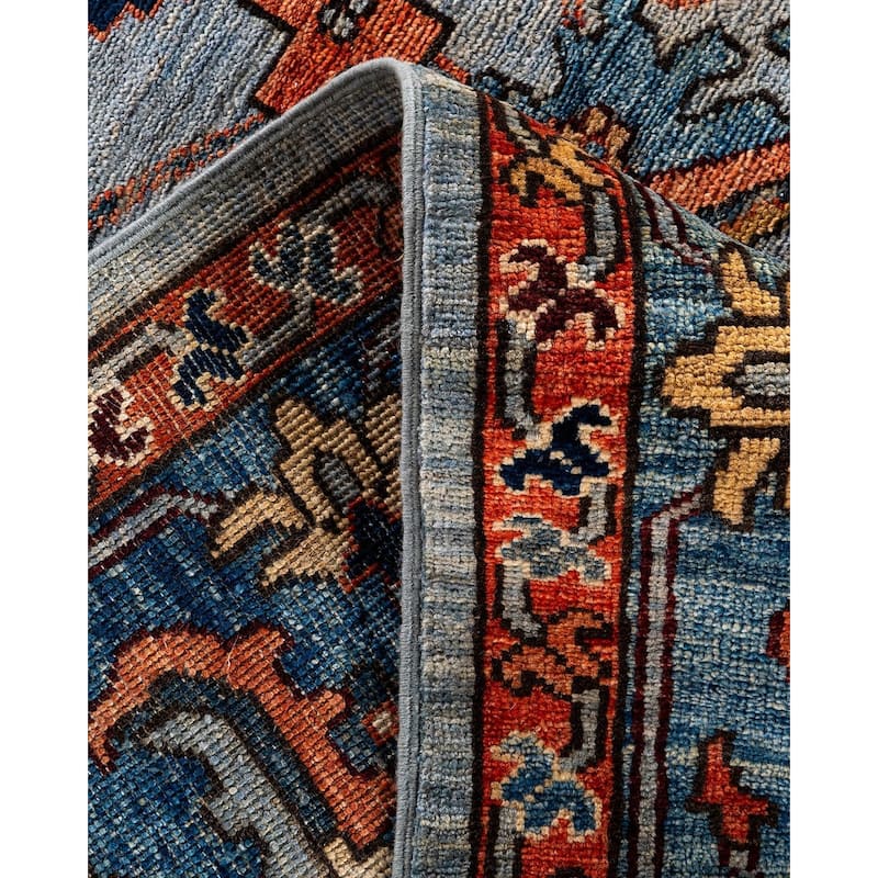 Serapi, One-of-a-Kind Hand-Knotted Area Rug - 8' 1" x 9' 9"
