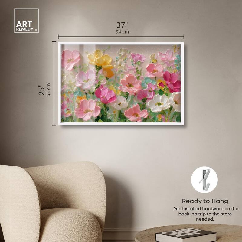 Expressed in Petals I Shadowbox by Art Remedy