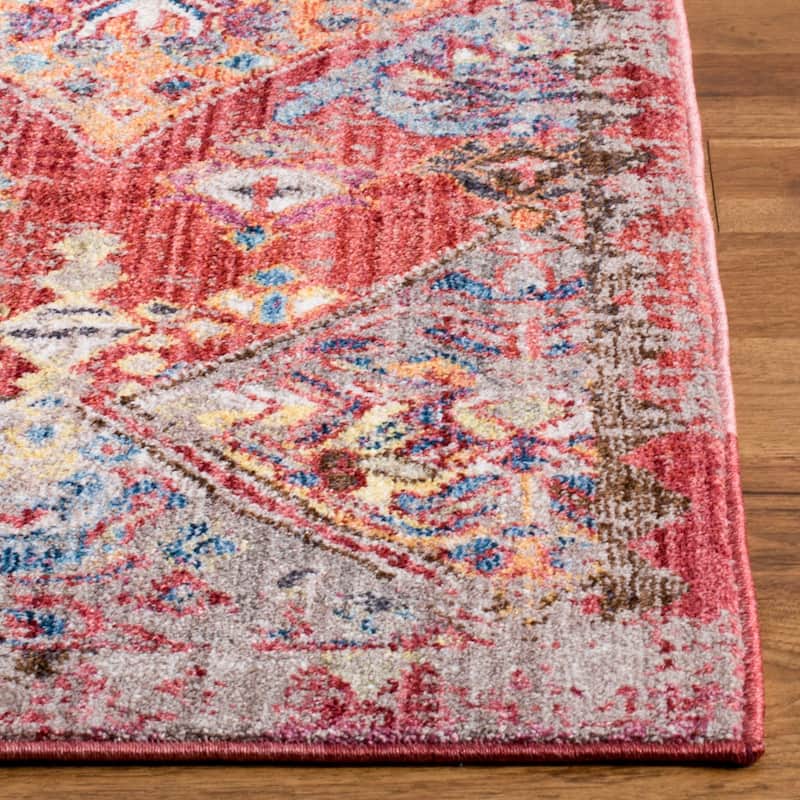 SAFAVIEH Bristol Lovorka Vintage Boho Oriental Polyester Rug